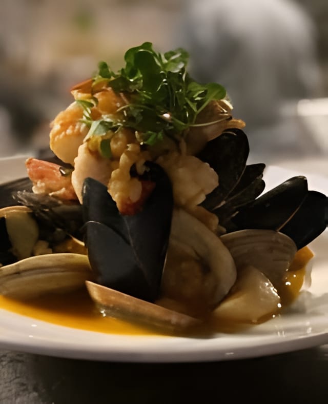 SEA FOOD PAN ROAST.