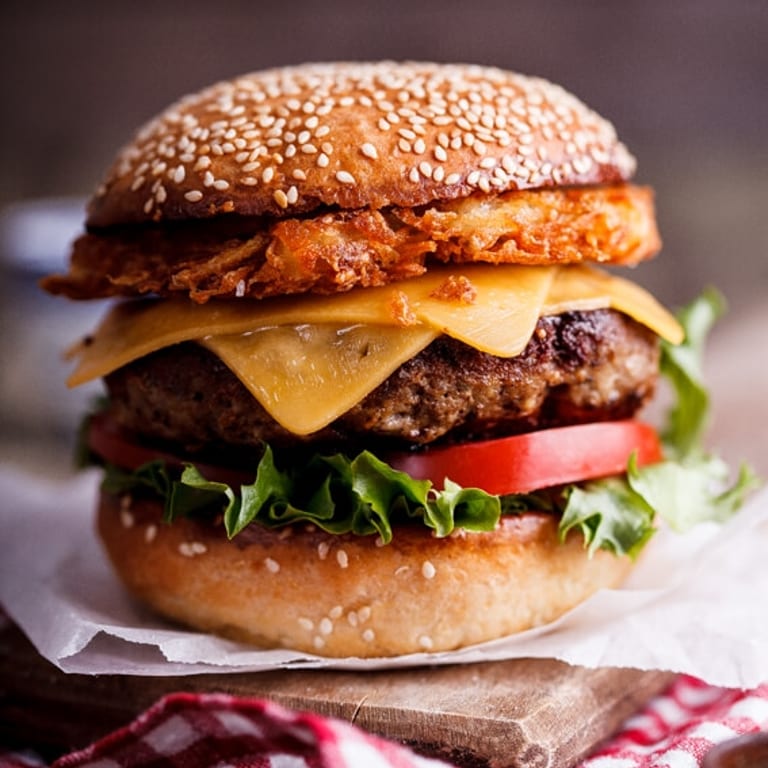 Indulge in Our Smash Burger