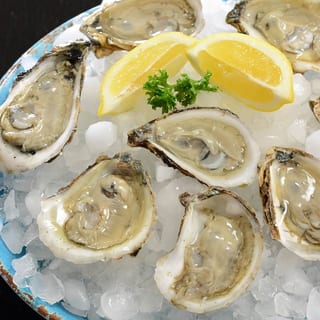 OYSTERS ON THE HALF SHELL